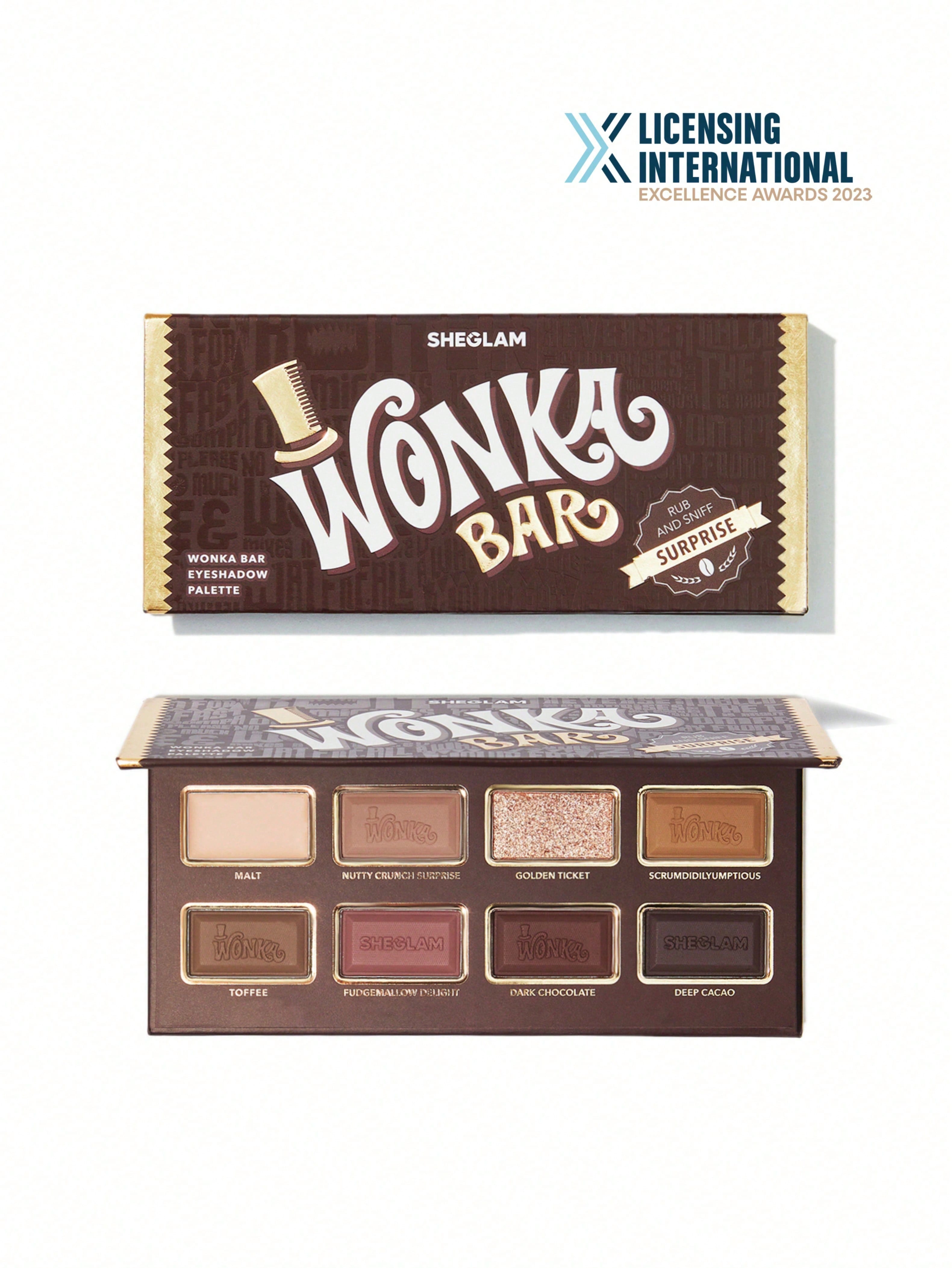 | Willy wonka Wonka Bar Eyeshadow Palette