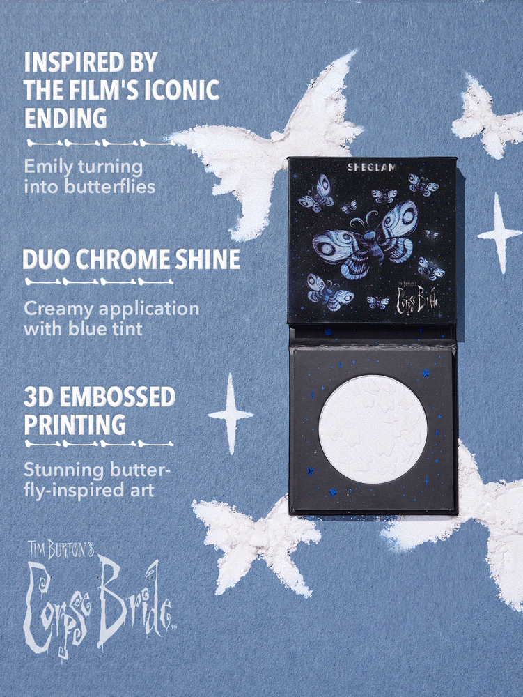 Corpse Bride Collection Beaming Butterfly Highlighter