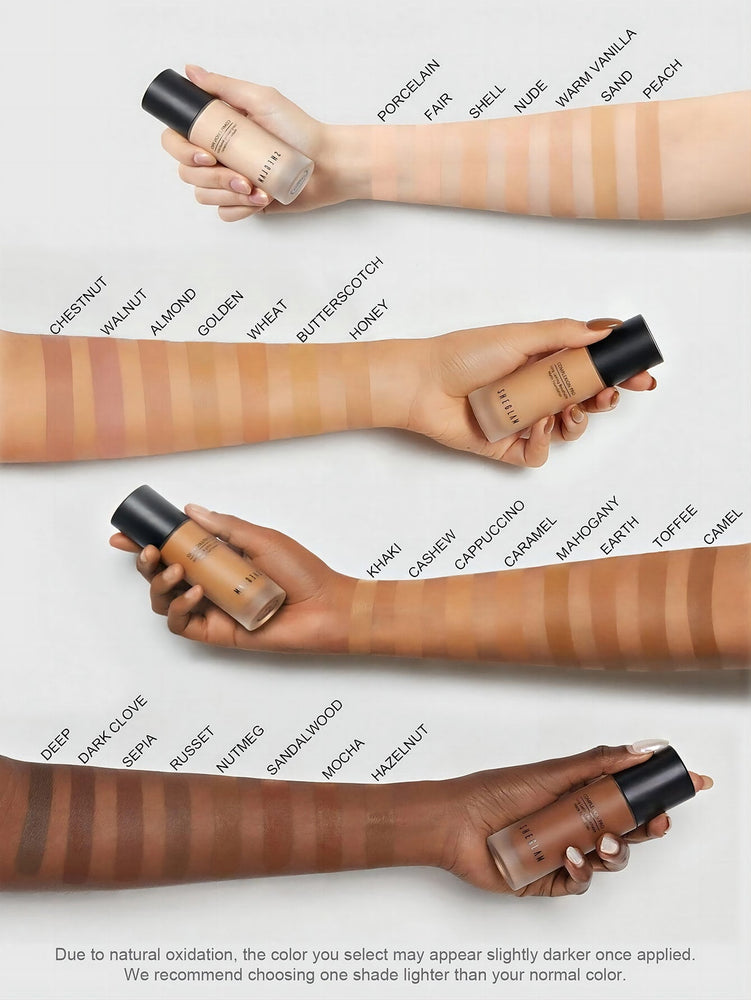 Complexion Pro Long Lasting Breathable Matte Foundation Sample-Truffle