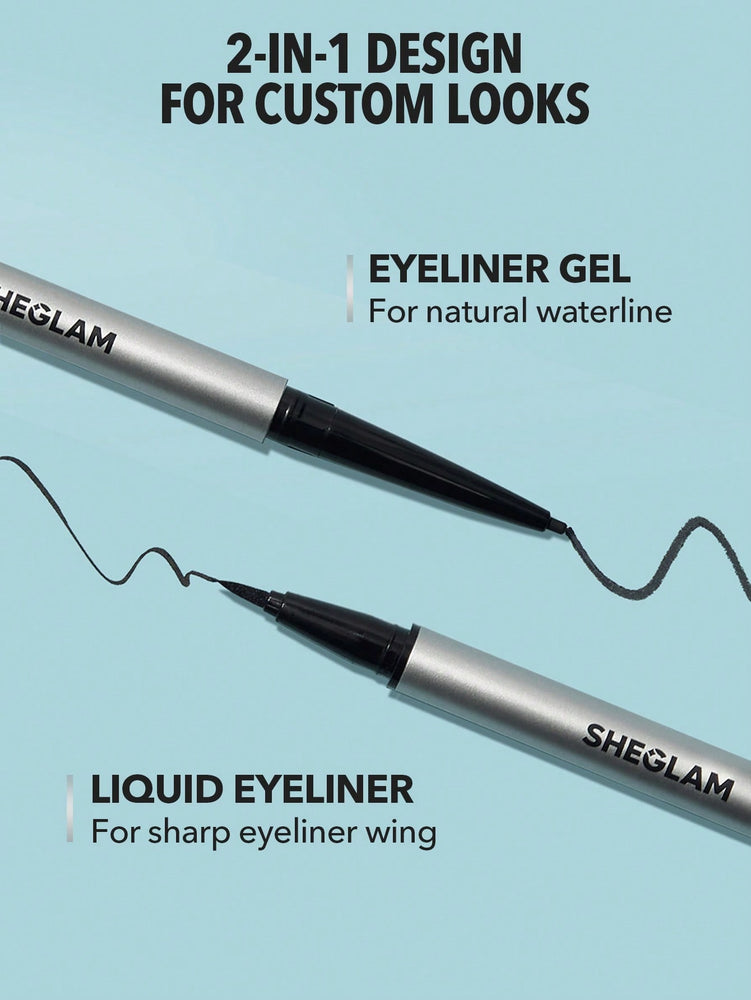 Expert Dual Eyeliner - Schwarz
