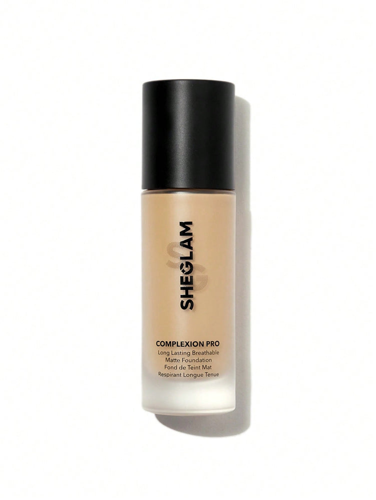 Complexion Pro Long Lasting Breathable Matte Foundation-Złoty