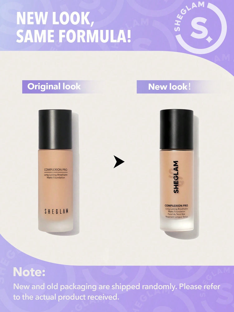 Complexion Pro Long Lasting Respirável Matte Foundation-Nude