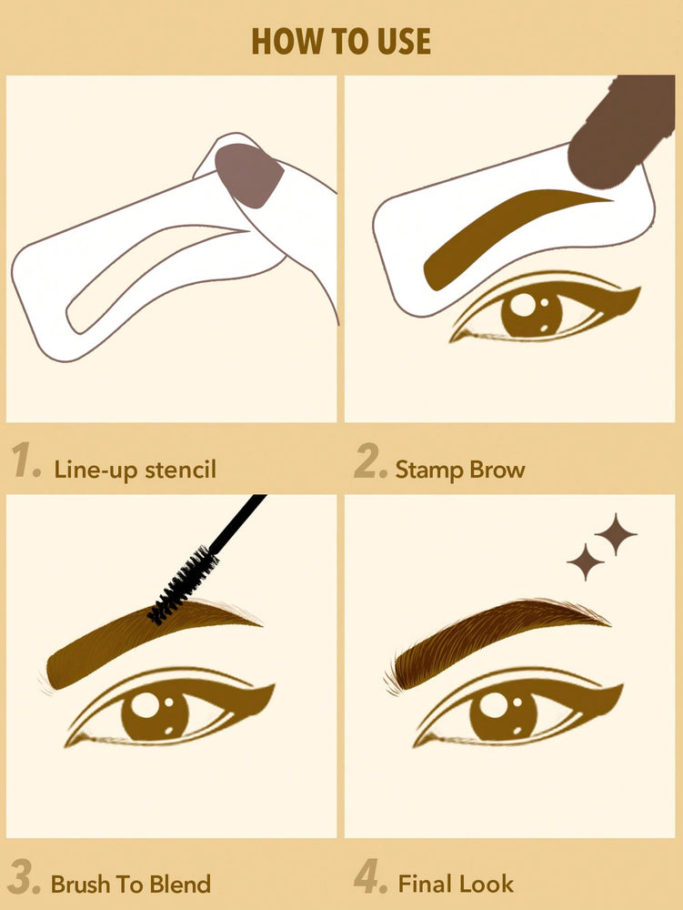 Genius Eyebrow Stamp-Chocolate