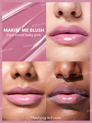 Pout-Perfect Shine Lip Plumper-Makin' Me Blush