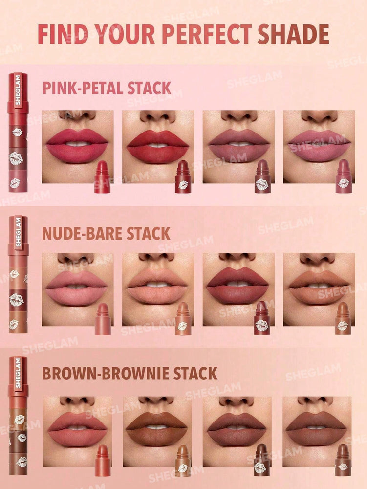 Mega Lip Stacks-brown-Brownie Stack