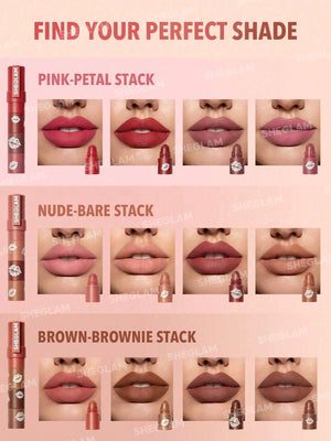 Mega Lip Stacks-brown-Brownie Stack