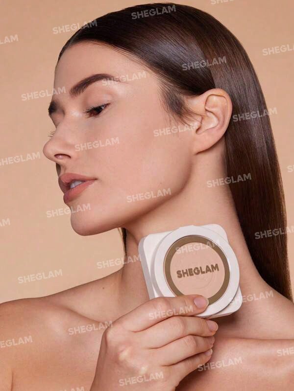 Skin-Focus High Coverage Powder Foundation-Shell