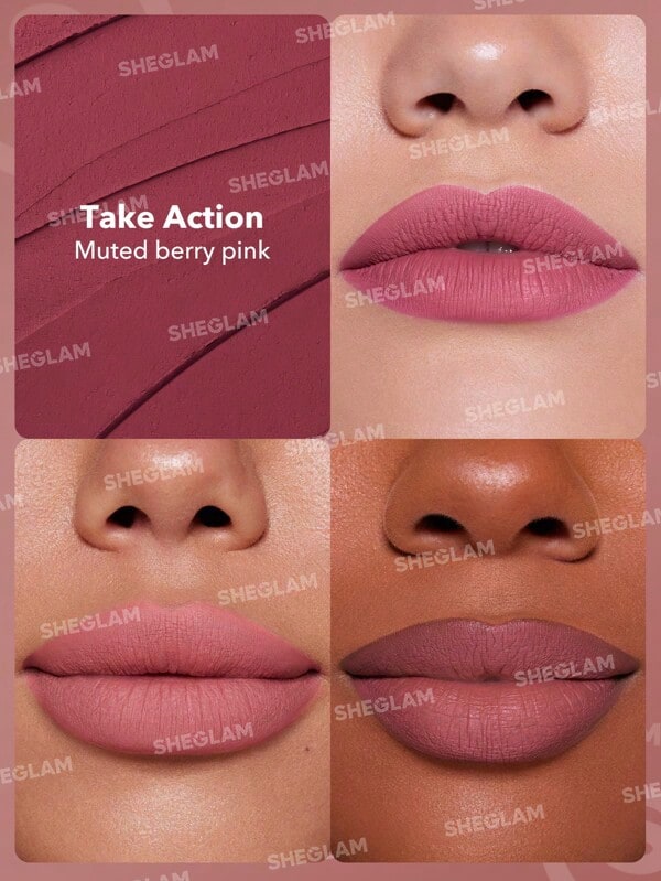 Dynamatte Boom Long-lasting Matte Lipstick-Take Action