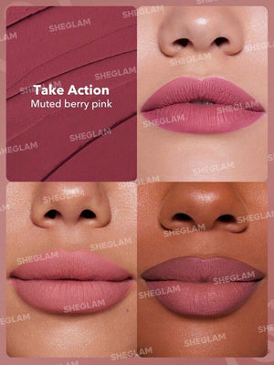 Dynamatte Boom Long-lasting Matte Lipstick-Take Action