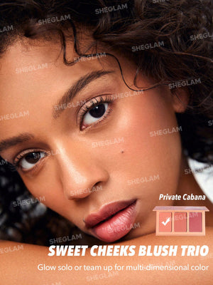 Sweet Cheeks Blush Trio-Privat Cabana