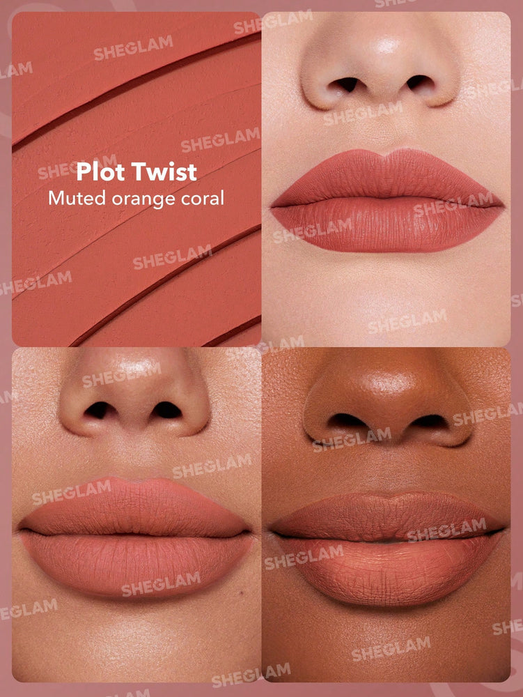 Dynamatte Boom Long-lasting Matte Lipstick-Plot Twist