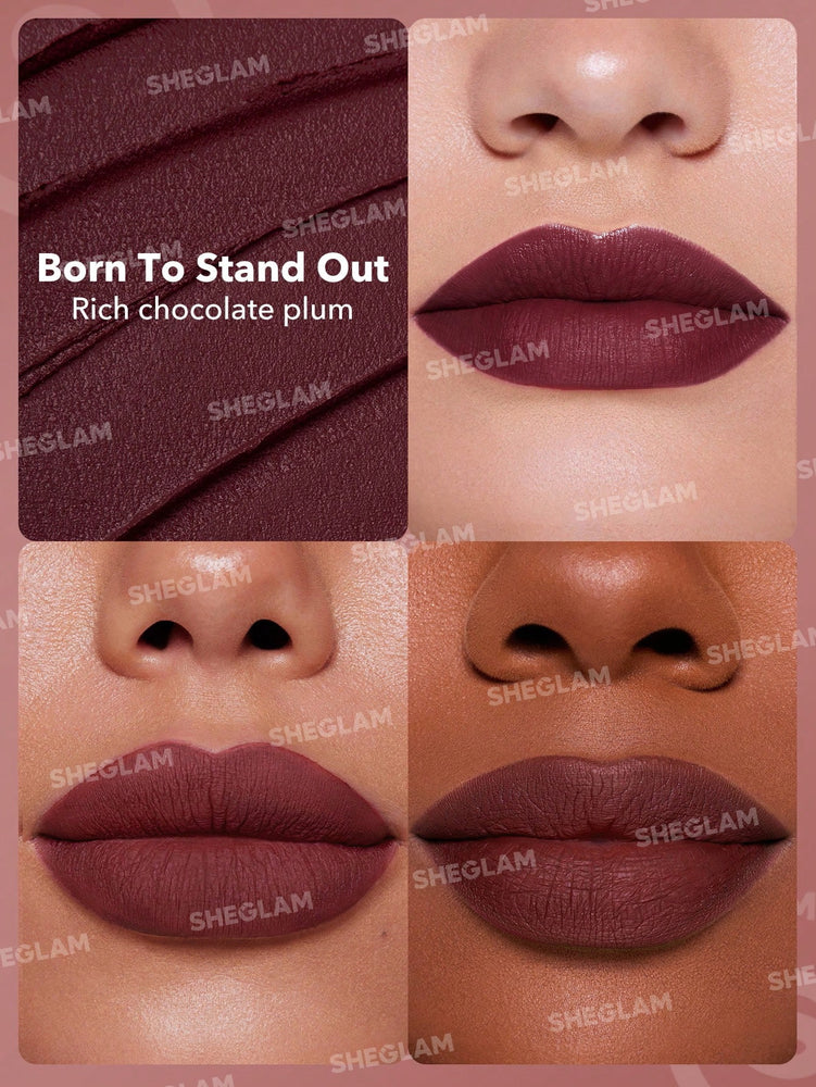 Dynamatte Boom Long-lasting Matte Lipstick-Born To Stand Out