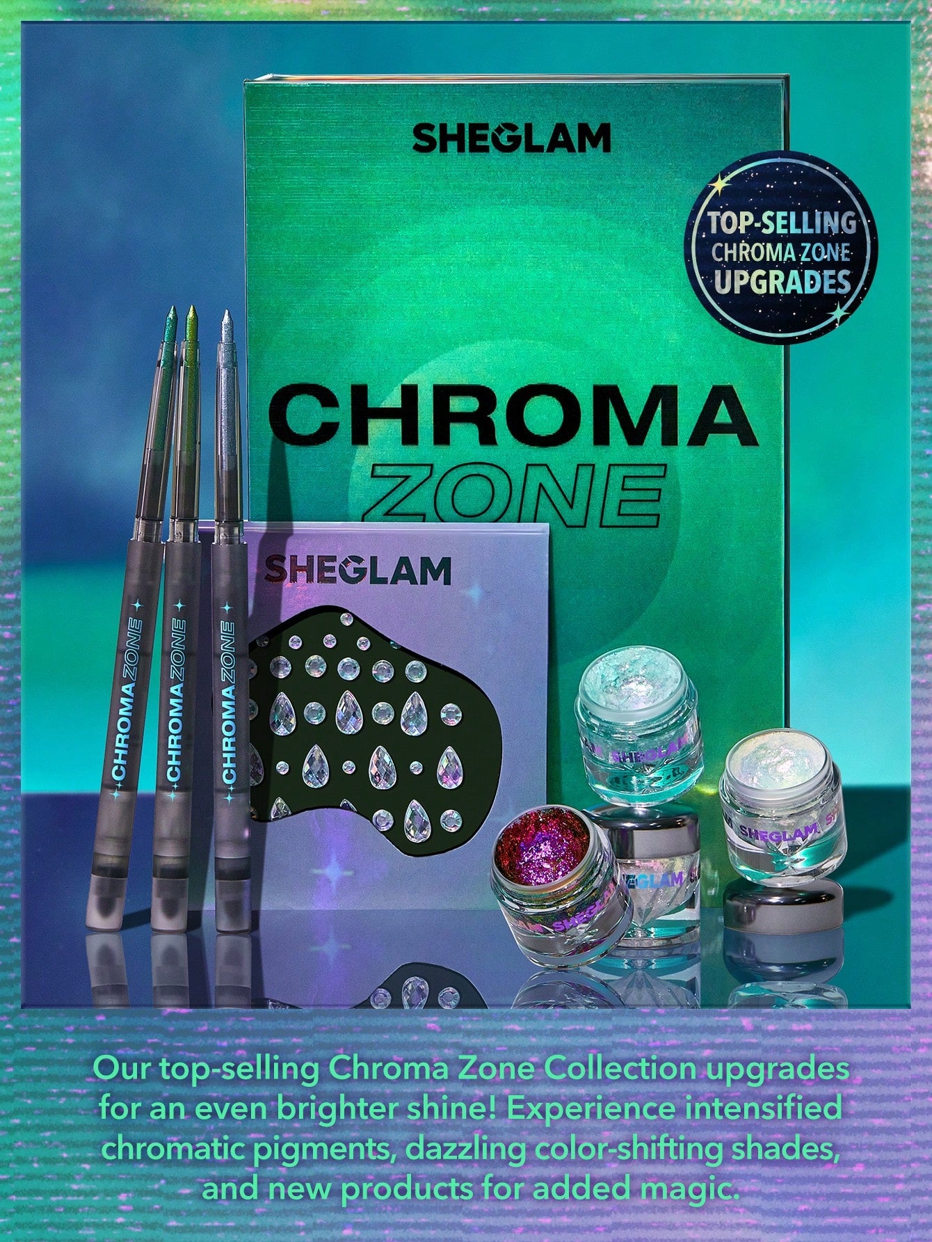 Chroma Zone Multichrome Flake Gel-Hypnosis
