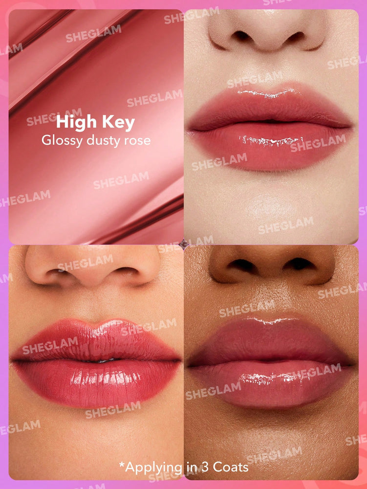 Mirror Kiss High-Shine Lipstick-High Key