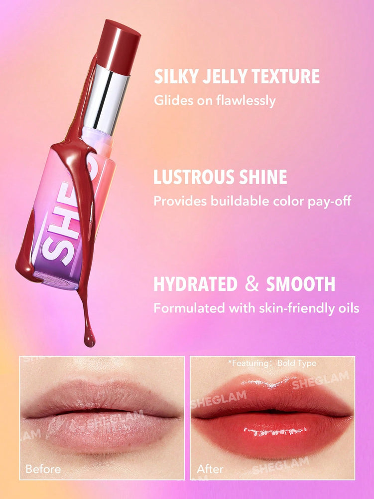 Mirror Kiss High-Shine Lipstick-Plot Twist