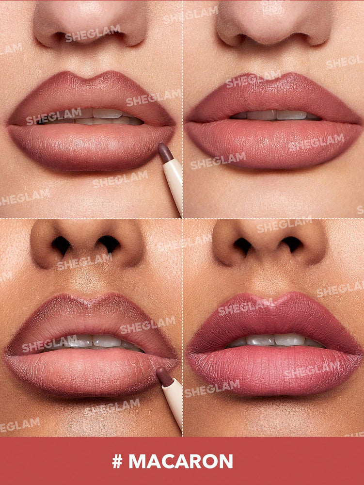 Glam 101 Lipstick & Liner Duo - Macaron