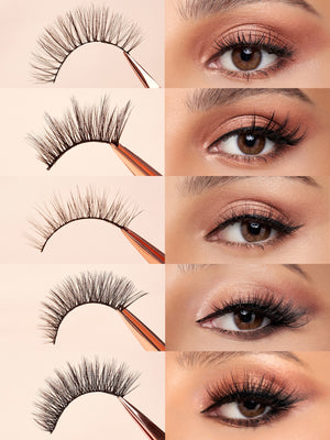 All The Lashes 8 Paar falsche Wimpern-Set