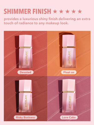 
                
                    Load image into Gallery viewer, Color Bloom Dayglow Liquid Blush Shimmer Finish-Float On
                
            