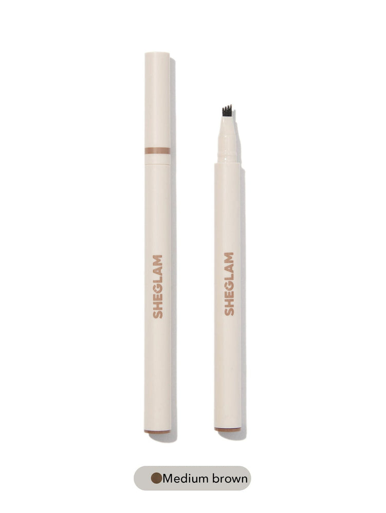 قلم حواجب سائل من فيذر - بني متوسط