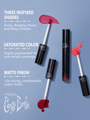 Corpse Bride Collection Everlasting Love Liquid Lipstick-Rosy Cheeks