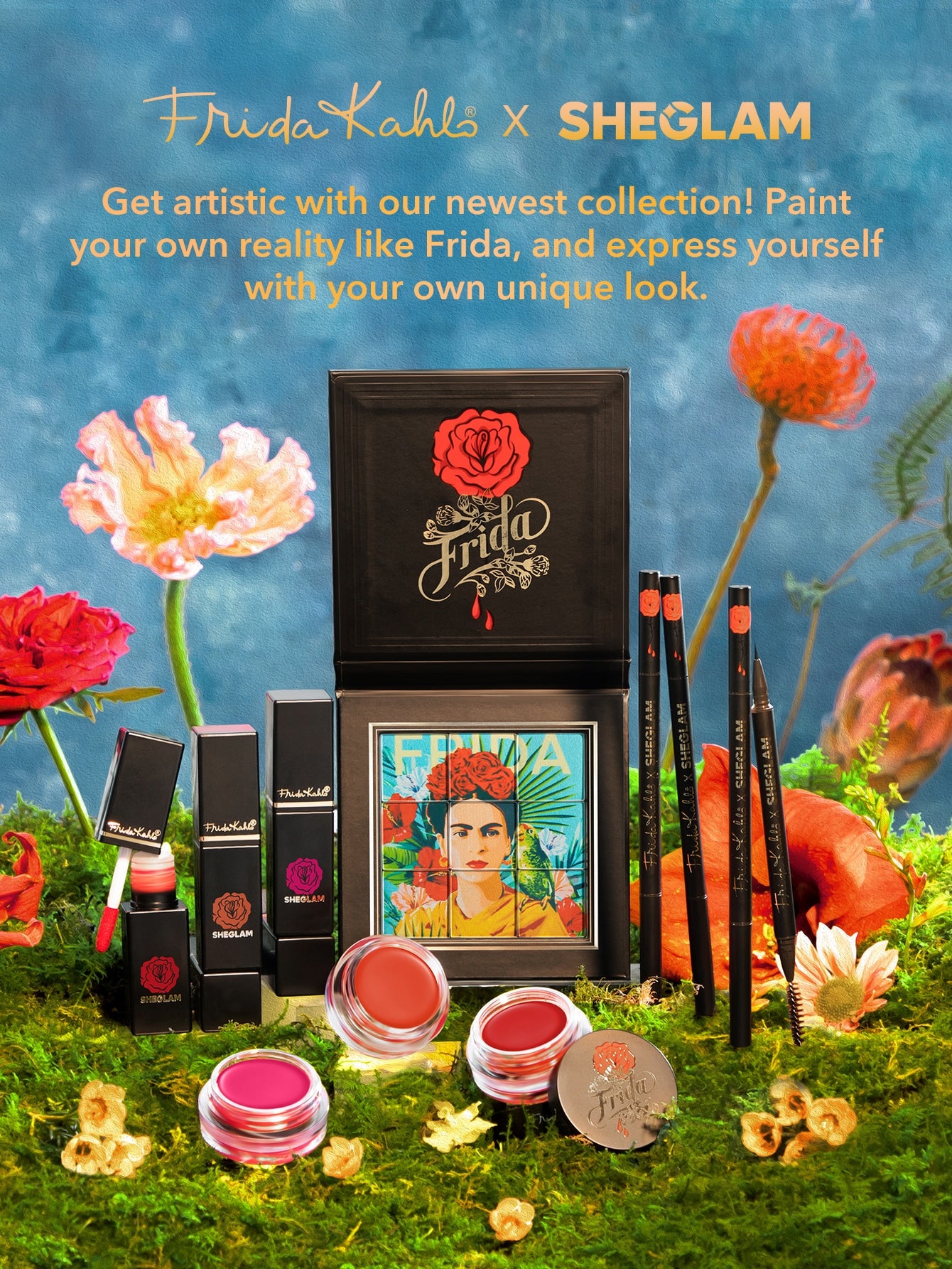 X Frida Kahlo Flora Lip Tint-Surreal