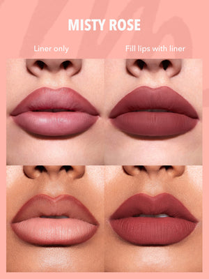 So Lippy Lip Liner Set-Rose Graden