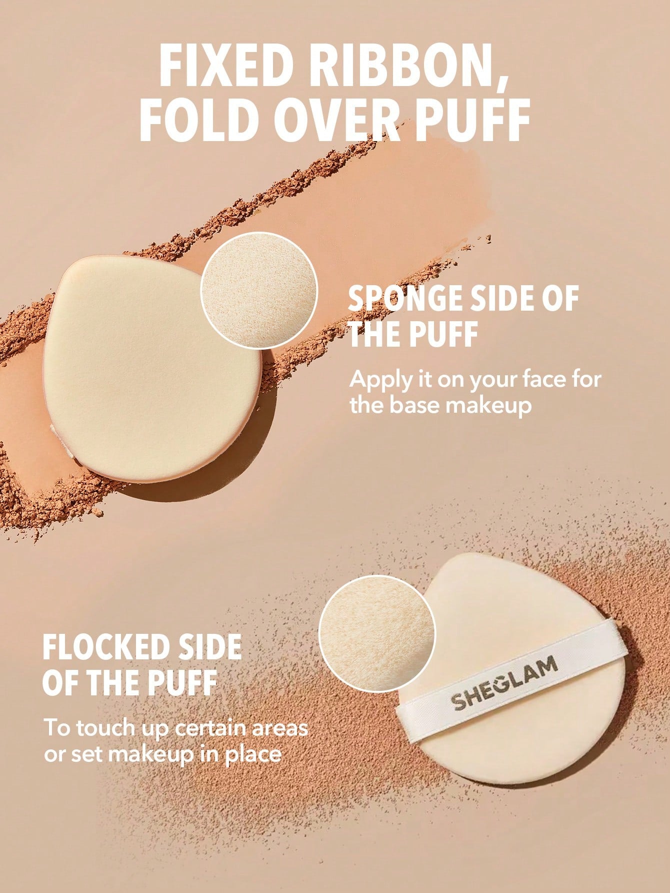 Skin-Focus High Coverage Powder Foundation-Nude