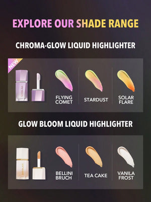 Chroma-Glow Bloom Liquid Highlighter-Flying comet