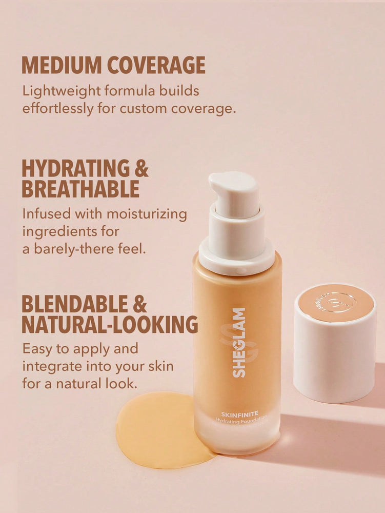 Skinfinite Hydrating Foundation -näyte-cappuccino