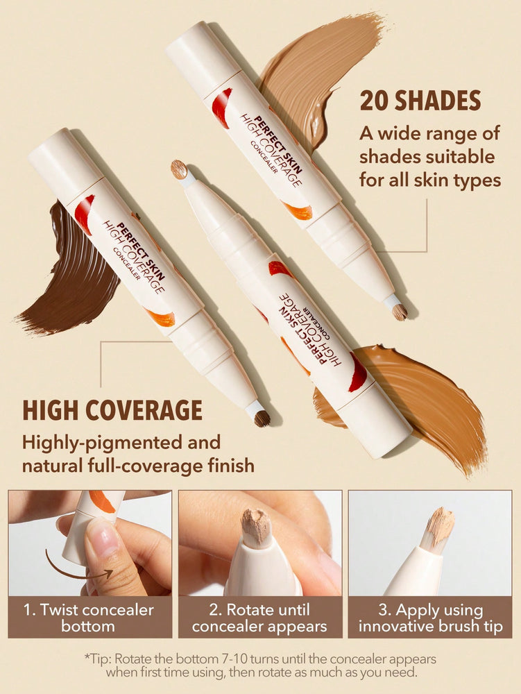 Perfect Skin High Coverage Concealer-Acorn