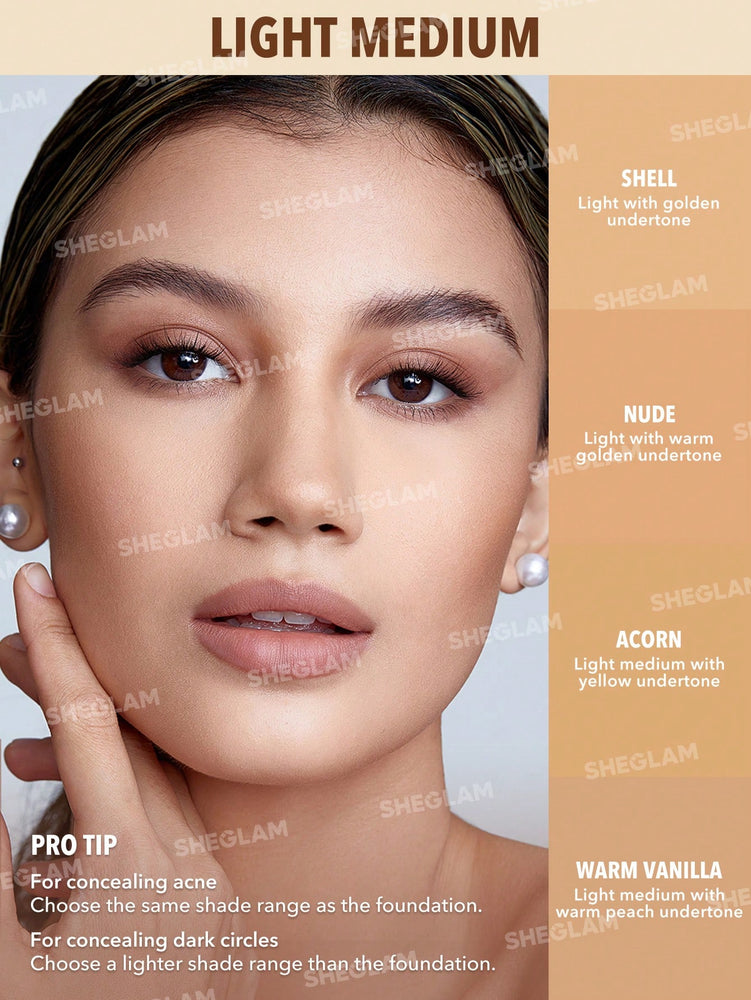 
                
                    Load image into Gallery viewer, Perfect Skin High Coverage Concealer-Warm Vanilla
                
            