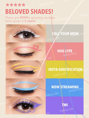 Color Crush vloeibare eyeliner - Bel je moeder