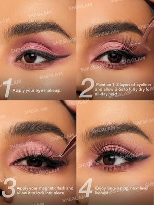 
                
                    Load image into Gallery viewer, Magnetizing Eyes Sexy &amp;amp; Segmented Lash + Liner Set
                
            