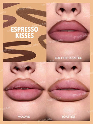 So Lippy Lip Liner Set-Espresso Kisses