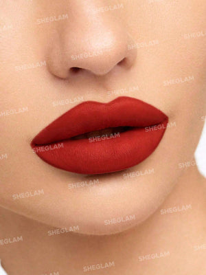 Matte Allure Lipstick-Crimson Suede