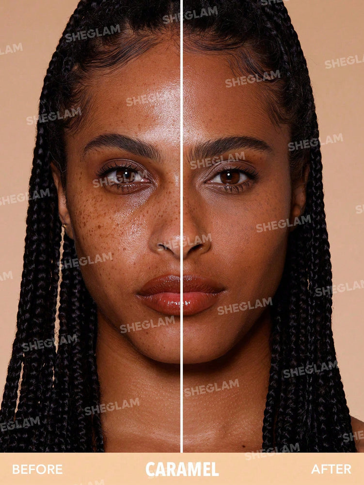 
                
                    Load image into Gallery viewer, Skin-Focus High Coverage Powder Foundation-Caramel
                
            