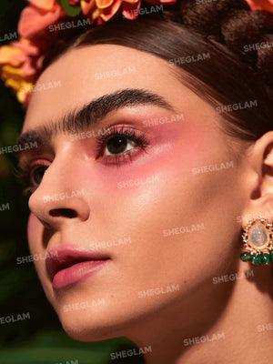 
                
                    Load image into Gallery viewer, X Frida Kahlo Self Portrait Cream Blush-Flower Crown
                
            