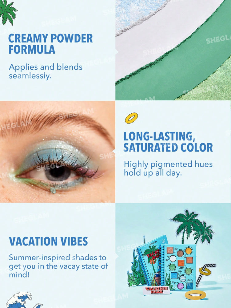 
                
                    Load image into Gallery viewer, Vacation Daze Tropi-Cali Eyeshadow Palette
                
            