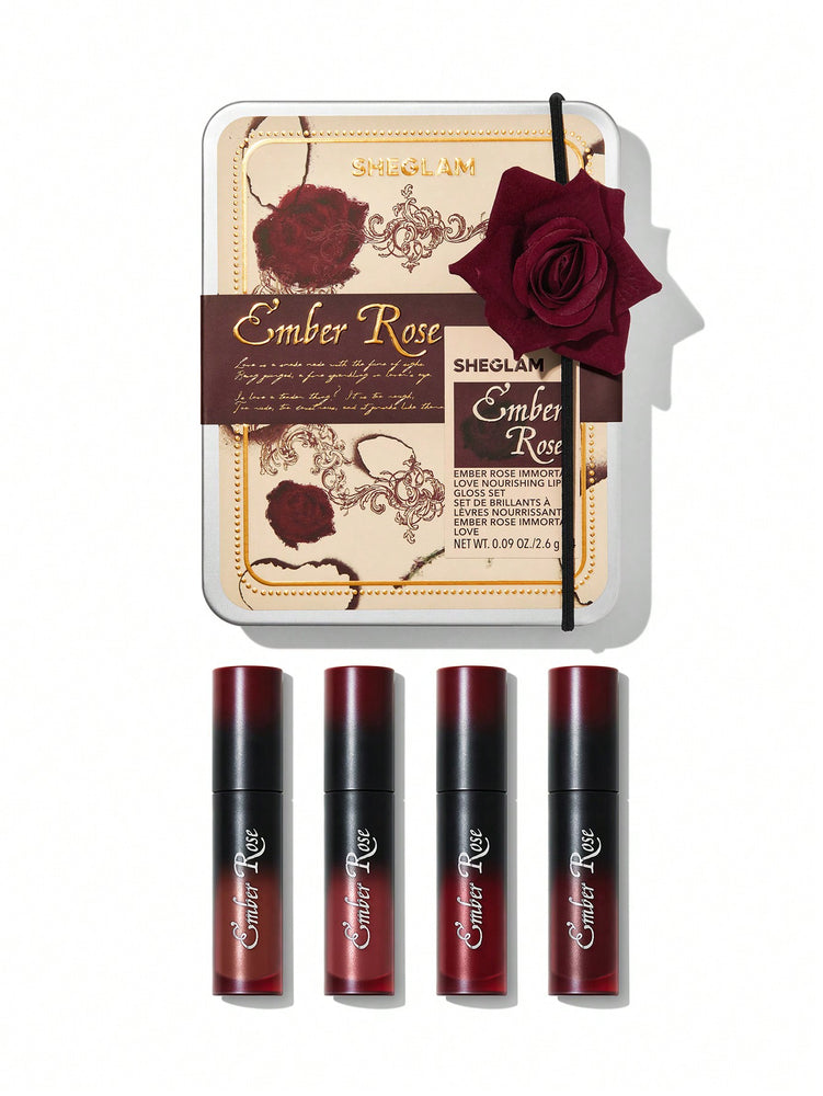 Ember Rose Immortal Love Nourishing Lip Gloss Set